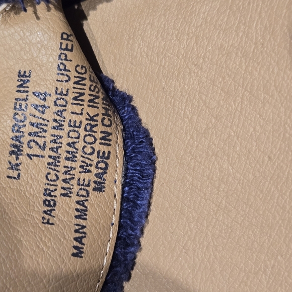 Lucky Brand Marceline Open Toe Wedge Sandal Sz 12 - Picture 4 of 8